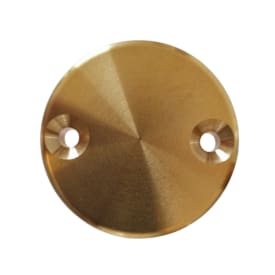10 stk Evit ledningsholder, messing