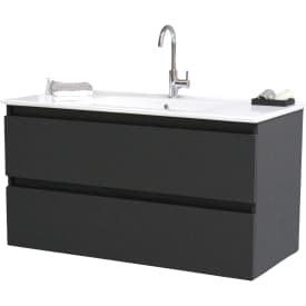 Sanibell Online möbelpaket, omonterad, 101x46,5 cm, matt antracit