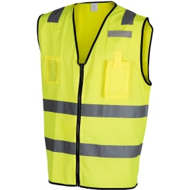 L.Brador refleksvest 4142P, Hi-Vis Gul, M/L