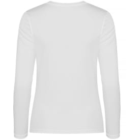 Clique Basic Active langærmet dame T-shirt, Hvid, M