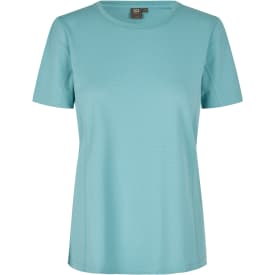 ID dame T-shirt lyocell, Støvet Aqua, 2XL