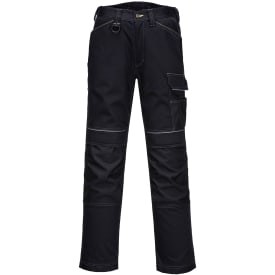 Portwest PW3 dame arbejdsbukser, Sort, 28