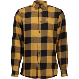 Westborn flanellskjorte, gul/sort, str. 3XL