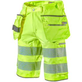 L.Brador håndværkershorts 1475PB, Hi-Vis Gul, C56