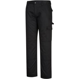 Portwest arbejdsbukser, Sort, 36