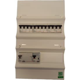 Færdigmonteret boligtavle LLK2 01.2002, Hvid