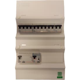 Færdigmonteret boligtavle LLK2 01.1120, Hvid