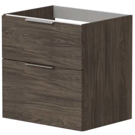 Korsbakken BIG underskap, med 2 skuffer, soft-close, 61x45,5 cm, brun eik