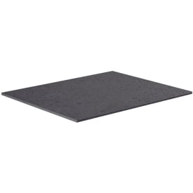 Korsbakken benkeplate HPL , 60x46 cm, sort antrasitt