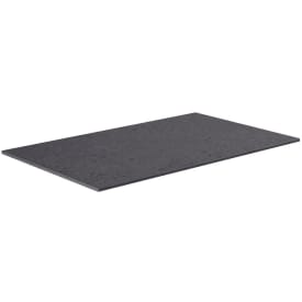 Korsbakken benkeplate HPL , 81x46,5 cm, sort antrasitt
