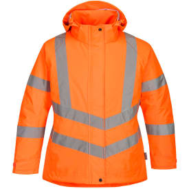 Portwest dame vinterjakke, Hi-vis Orange, XS