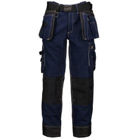 Ocean Balder håndværkerbukser, Navy, XS / LANG