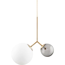 House Doctor Twice loftlampe, grå