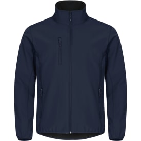 Clique Classic softshelljacka, mörk marinblå, st XS