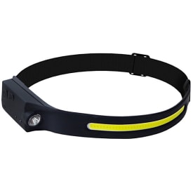 Japcell HLS350 oppladbar hodelykt med sensor, 350 lumen