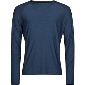 Tee Jays langærmet Cooldry T-shirt, Navy melange, 2XL