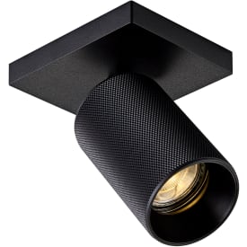 Antidark SpotOn spotlampa, mönstrad svart