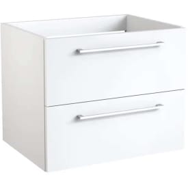 Korsbakken Rowan underskap, med 2 skuffer, soft-close, 59x44,5 cm, hvit matt