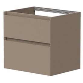 Korsbakken Loft underskap, med 2 skuffer, soft-close, 59x46 cm, cocoa brown