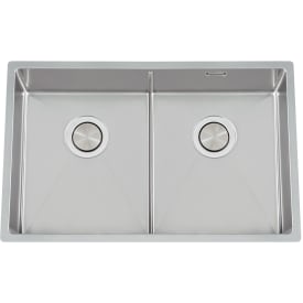 Nordic Tech Edge kjøkkenvask, 762,4 x 440 mm, rustritt stål