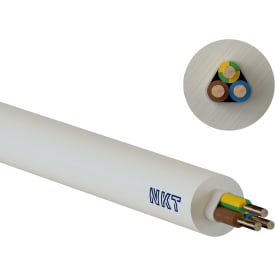 500 meter Kabel NOIKLX 90 Dca 3G2,5 lysegrå, Qaddy Q500
