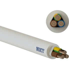 200 meter Kabel NOIKLX 90 Dca 3G6 lysegrå, Qaddy Q200