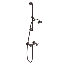 Toni Christiansborg brusesæt, bruneret messing