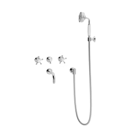 Toni Christiansborg kararmatur med brusesæt, krom