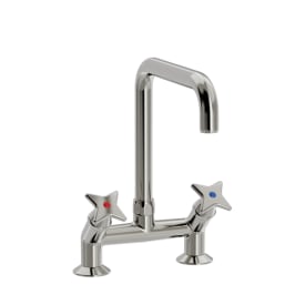 Toni Krydsgreb køkkenarmatur, nikkel