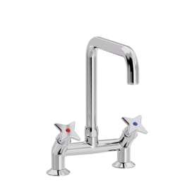 Toni Krydsgreb køkkenarmatur, krom