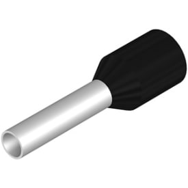100 stk Tylle Isolerede 1,5 mm² sort H1,5/14D (100) (D)