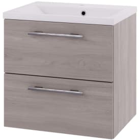 Linn Bad Ingrid servantskap, 2 skuffer, 60x45,3x57 cm, lys eik