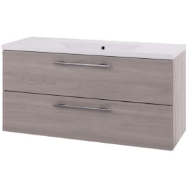 Linn Bad Ingrid servantskap, 2 skuffer, høyre, 120x45,3x57 cm, lys eik