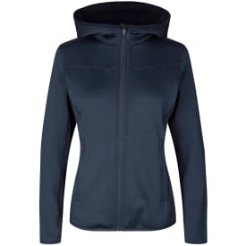 ID Stretch Komfort dame fleecetrøje, Navy, S