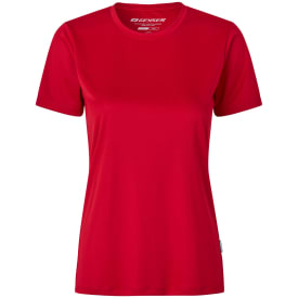 GEYSER Essential interlock dame T-shirt, Rød, M