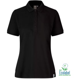 ID PRO Wear CARE dame polo T-shirt, Sort, L
