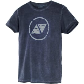 Terrax T-shirt, Mørkeblå/Mørkegrå, 2XL