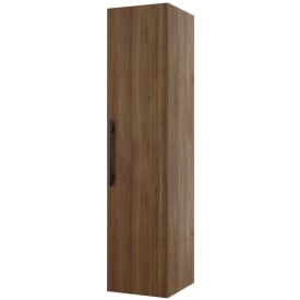 Linn Bad Ingrid Høyskap, innredning 2, 40x45,3x174 cm, høyre, mørk eik