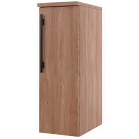 Linn Bad Ingrid Sideskap, 1 dør, 30x45,3x87,8 cm, vendbar, eik