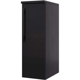 Linn Bad Ingrid Sideskap, 1 dør, 30x45,3x87,8 cm, vendbar, sort eik