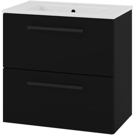 Linn Bad Ingrid underskap, 60x34,6 cm, matt sort