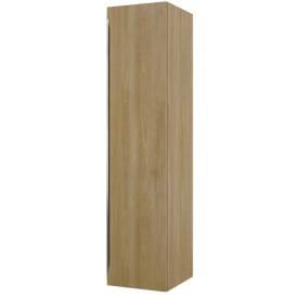 Linn Bad Mari Høyskap, innredning 1, 40x45,6x174 cm, vendbar, eikefolie