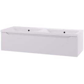 Linn Bad Emma servantskap, 1 skuff, høyre, 120x45,7x28,5 cm, hvit matt