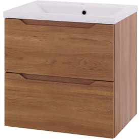 Linn Bad Emma servantskap, 2 Skuffer, 60x45,7x57 cm, eik