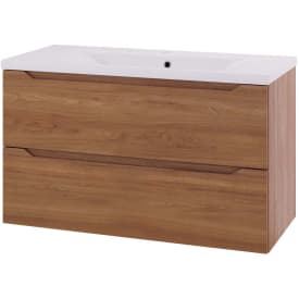 Linn Bad Emma servantskap, 2 Skuffer, 100x45,7x57 cm, eik