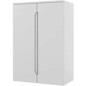 Linn Bad Emma Smal Sideskap, 2 Dører, 60x35,3x87,8 cm, 2 hyller, hvit matt