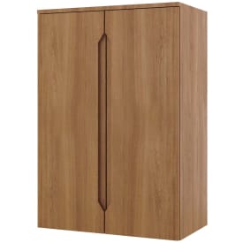 Linn Bad Emma Smal Sideskap, 2 Dører, 60x35,3x87,8 cm, 2 hyller, eik