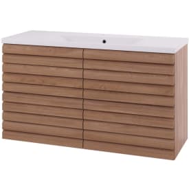 Linn Bad Selma servantskap, 2 Skuffer, 120x45,7x66,8 cm, eikestav