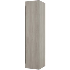 Linn Bad Mari Høyskap, innredning 1, 40x45,6x174 cm, vendbar, lys eik