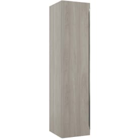 Linn Bad Mari Høyskap, innredning 3, 40x45,6x174 cm, venstre, lys eik